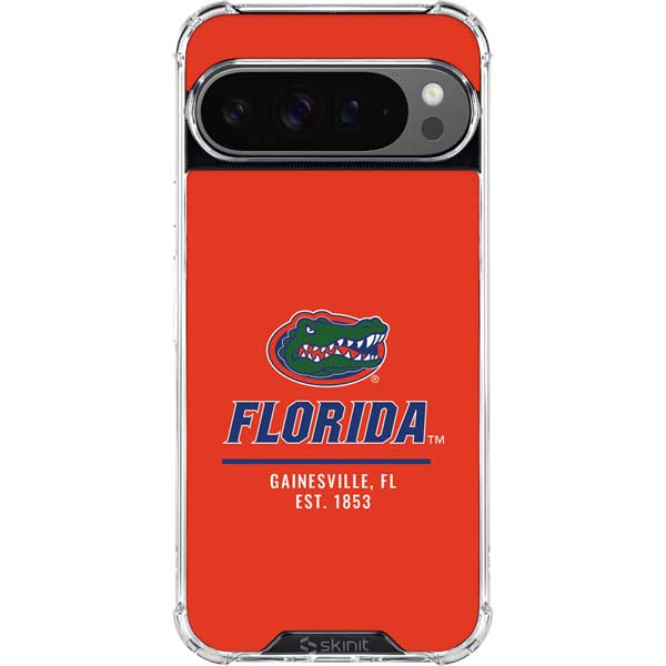 University of Florida Gainesville Est 1853 Google Pixel 10 Pro Clear Case
