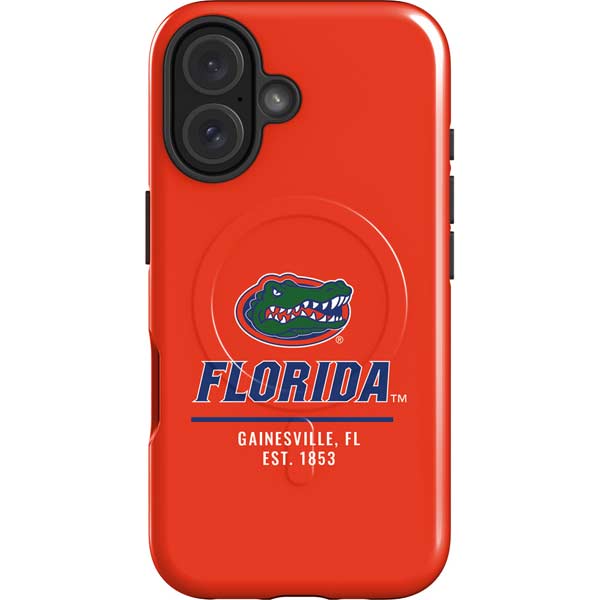 University of Florida Gainesville Est 1853 iPhone 16 Magsafe Impact Case