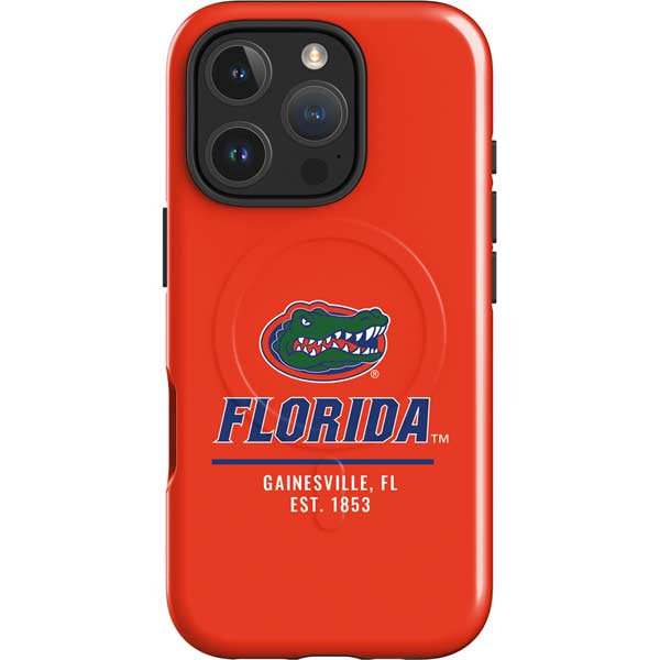 University of Florida Gainesville Est 1853 iPhone 16 Pro Max Magsafe Impact Case