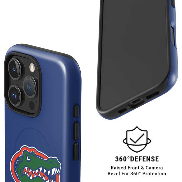 University of Florida Gators Mascot Blue iPhone 16 Pro Max Magsafe Impact Case
