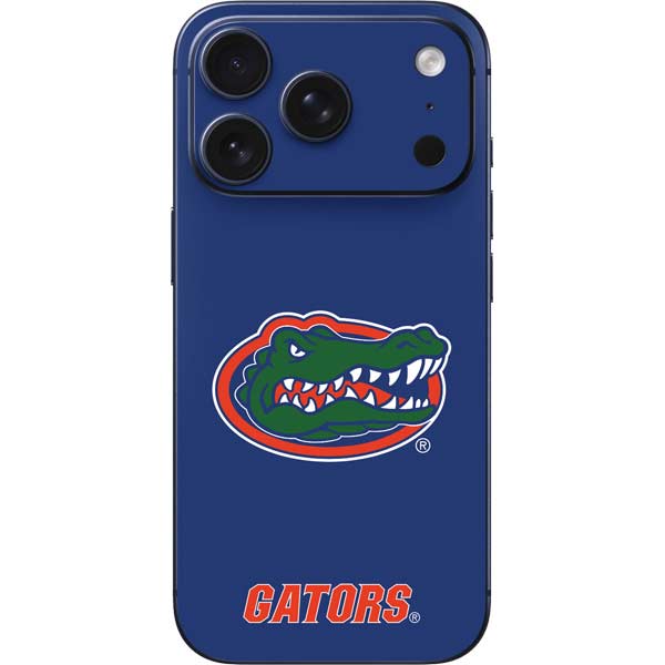 University of Florida Gators Mascot Blue iPhone 17 Pro Skin