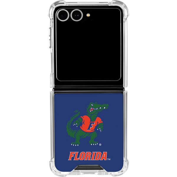 University of Florida Gators Mascot Galaxy Z Flip7 Clear Case