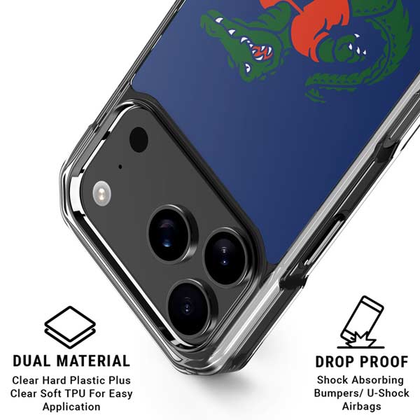University of Florida Gators Mascot iPhone 17 Pro Clear Case