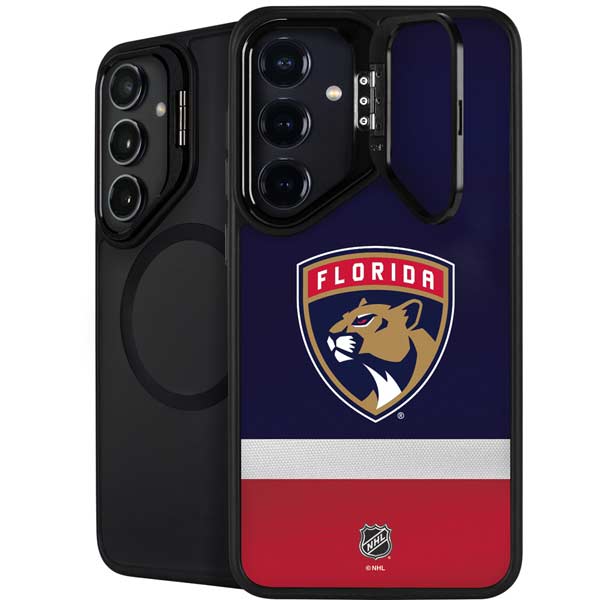 NHL Florida Panthers Alternate Jersey Galaxy S26 Plus Kickstand Case