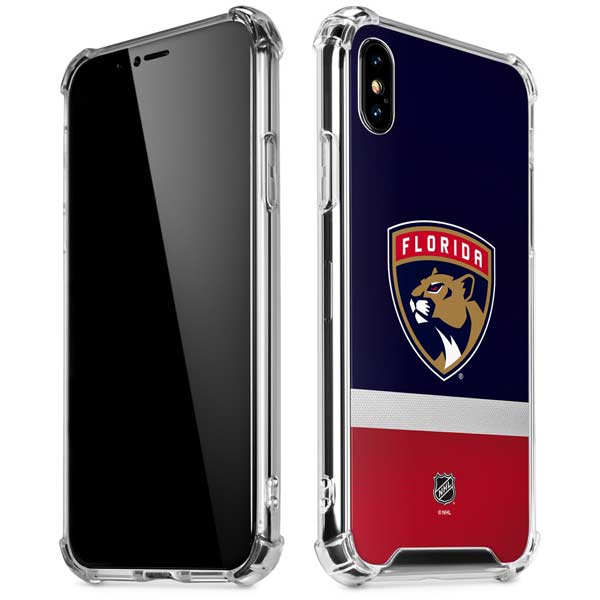NHL Florida Panthers Alternate Jersey iPhone X/XS Clear Case
