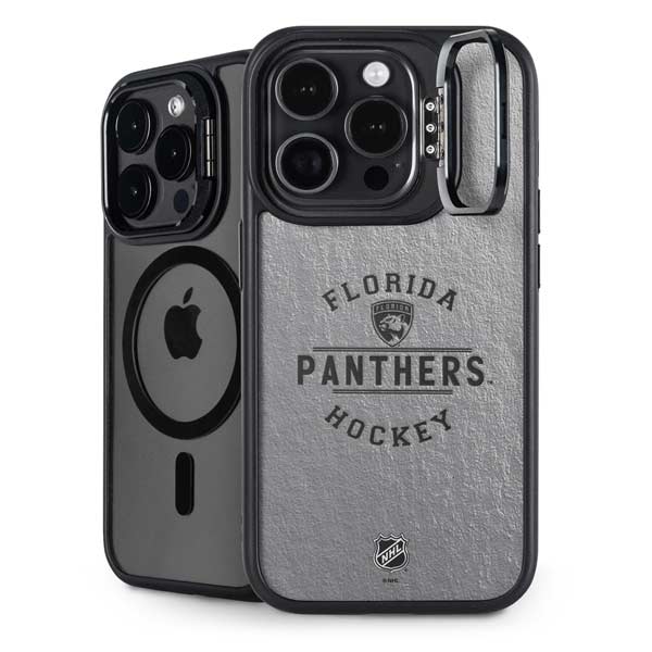 NHL Florida Panthers Black Text iPhone Cases