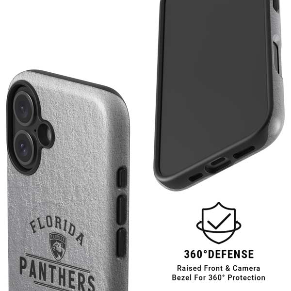 NHL Florida Panthers Black Text iPhone 16 Magsafe Impact Case