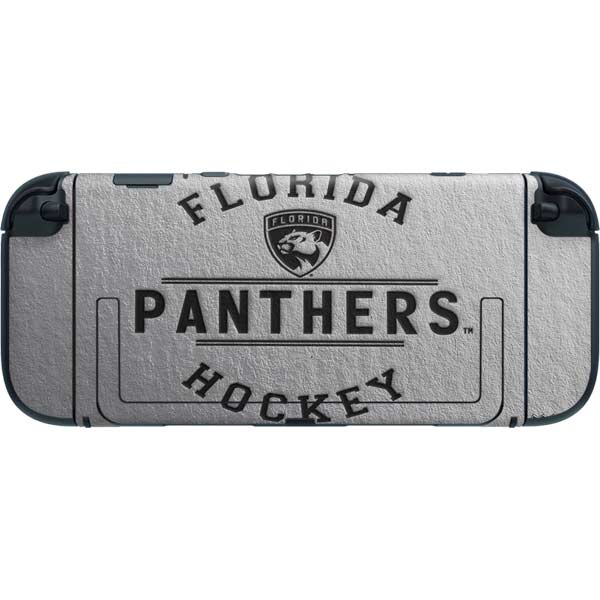 NHL Florida Panthers Black Text Nintendo Switch 2 (2025) with Joy-Con Skin