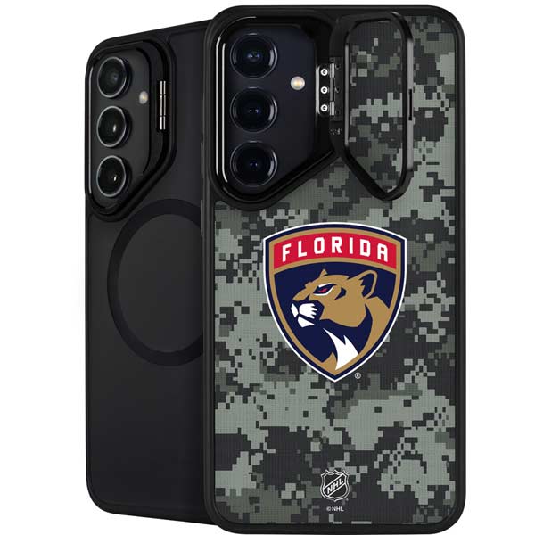 NHL Florida Panthers Camo Galaxy S26 Plus Kickstand Case