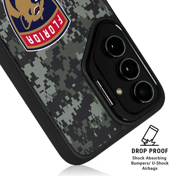 NHL Florida Panthers Camo Galaxy S26 Plus Kickstand Case