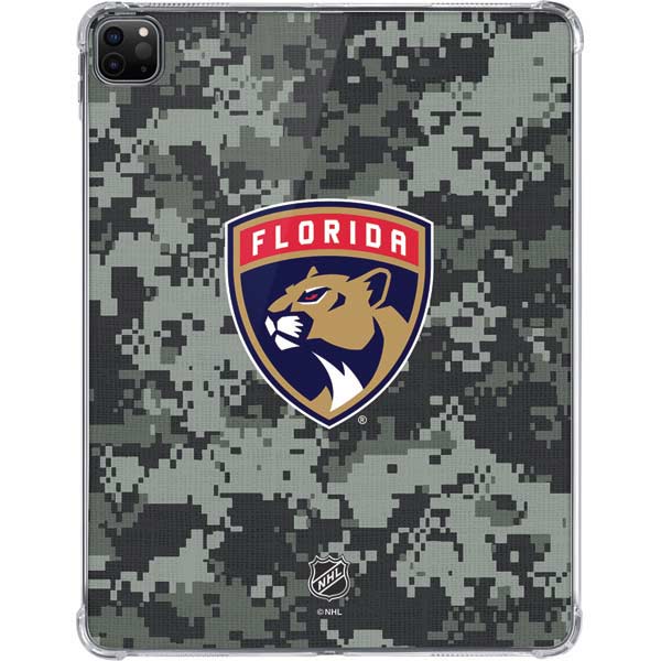 NHL Florida Panthers Camo iPad Pro 11in (2024) Clear Case