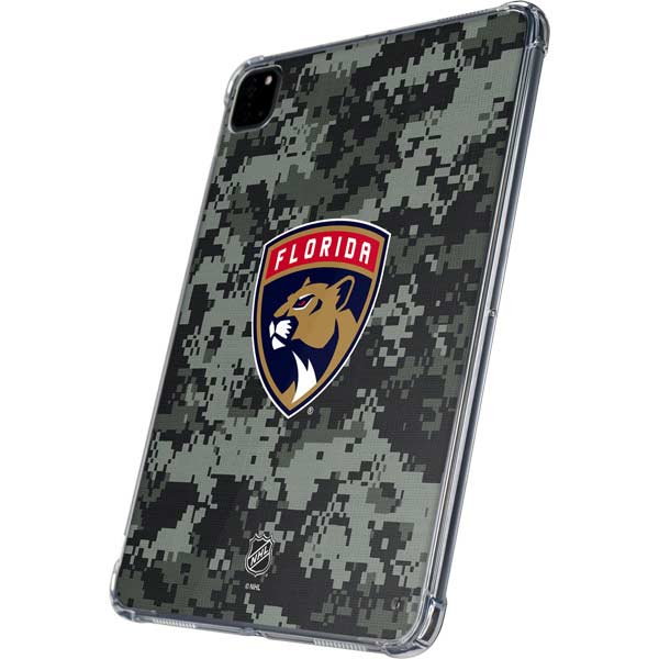 NHL Florida Panthers Camo iPad Pro 11in (2024) Clear Case