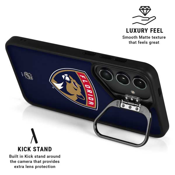 NHL Florida Panthers Distressed Galaxy S26 Ultra Kickstand Case