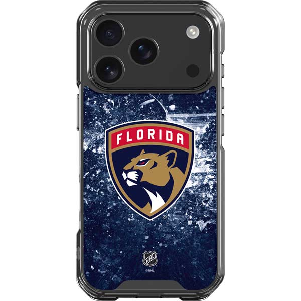 NHL Florida Panthers Frozen iPhone 17 Pro Clear Case