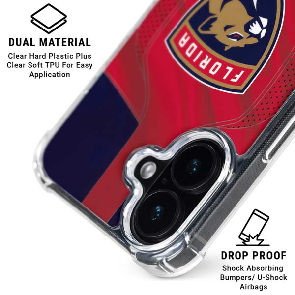 NHL Florida Panthers Jersey iPhone 17 MagSafe Case