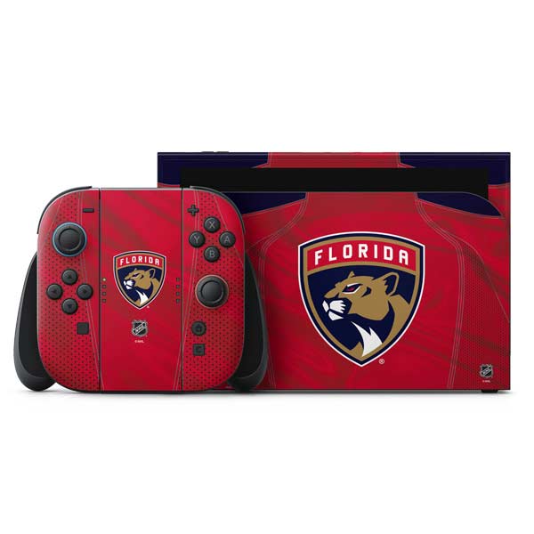 NHL Florida Panthers Jersey Nintendo Switch 2 (2025) with Joy-Con Skin