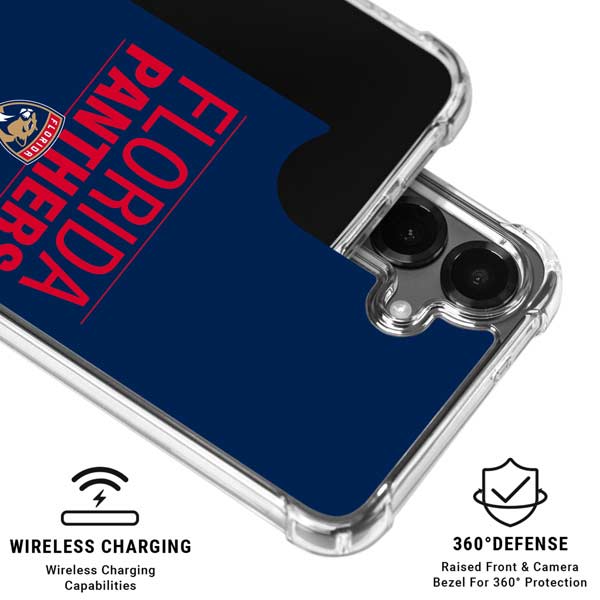 NHL Florida Panthers Lineup Galaxy S26 Plus Clear Case