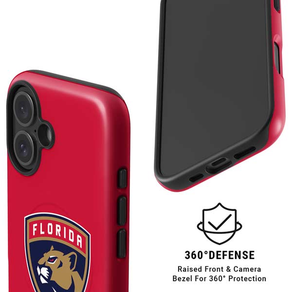 NHL Florida Panthers Logo iPhone 16 Magsafe Impact Case