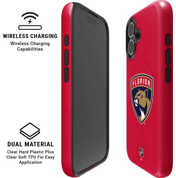 NHL Florida Panthers Logo iPhone 17 Magsafe Impact Case