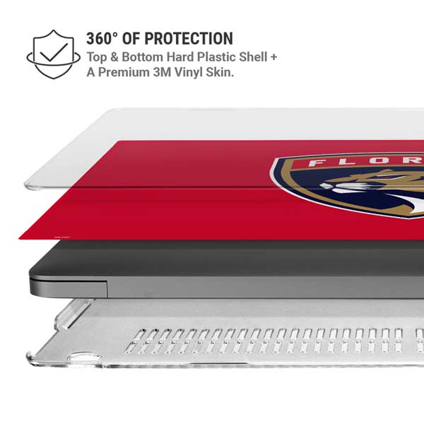 NHL Florida Panthers Logo MacBook Pro 14in (2021-24) Case plus Skin