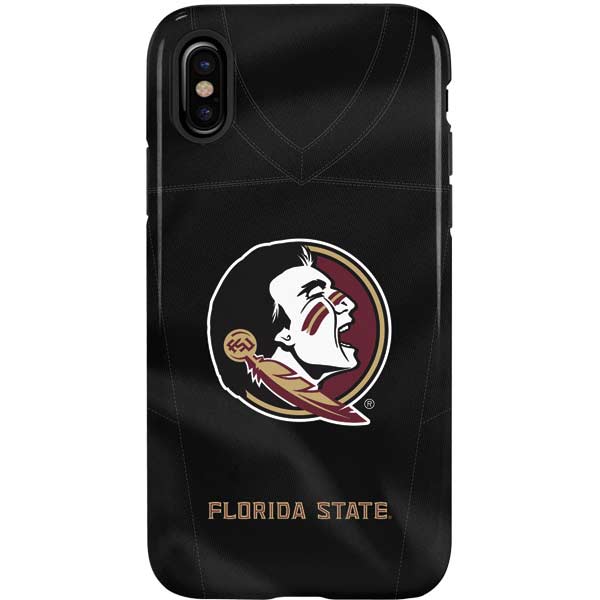 Florida State University Black Jersey iPhone XS Pro Case