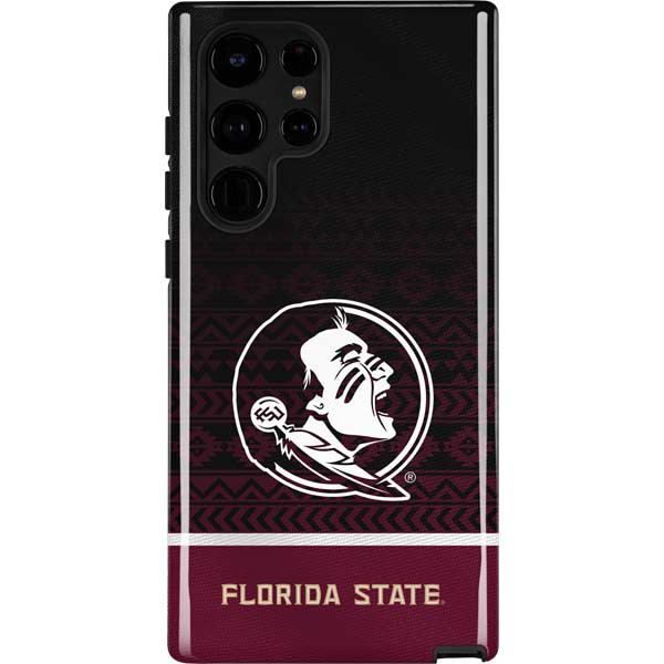 Florida State University Pattern Jersey Galaxy Cases