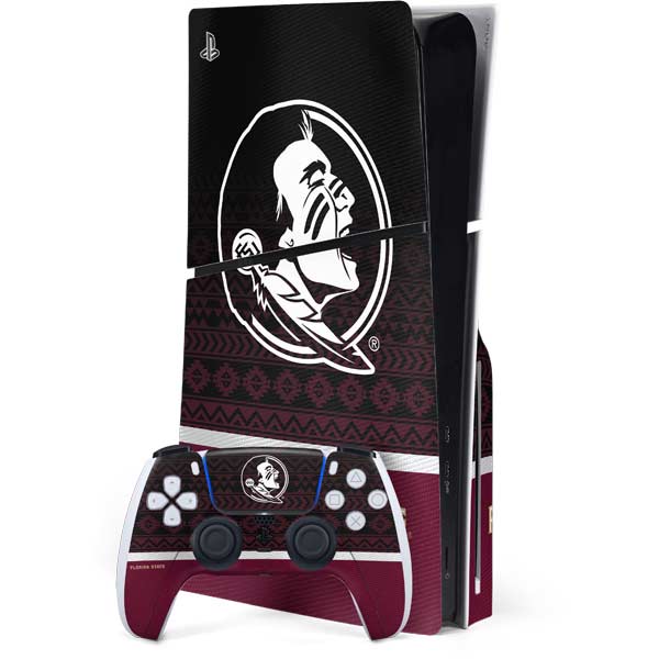 Florida State University Pattern Jersey PlayStation PS5 Skins