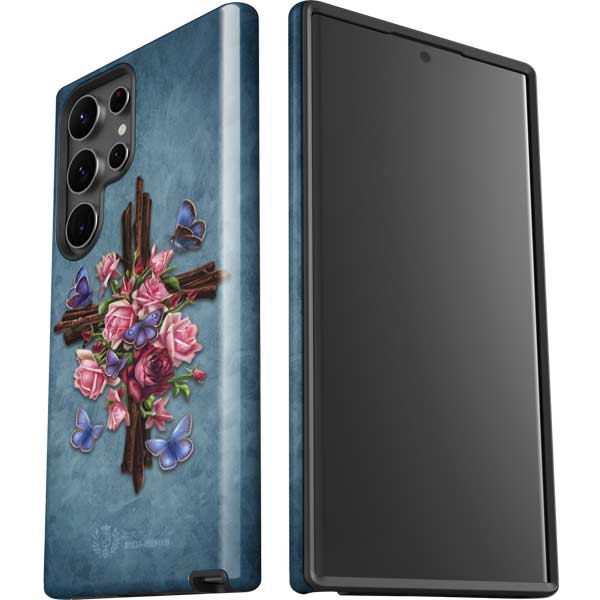 Flower Cross by Brigid Ashwood Galaxy S23 Ultra Pro Case