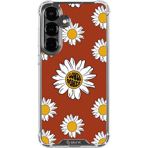 Flower Power Galaxy S26 Plus Clear Case