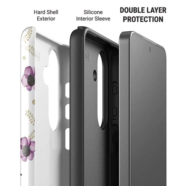 Flowers and Arrows Galaxy S26 Impact Case