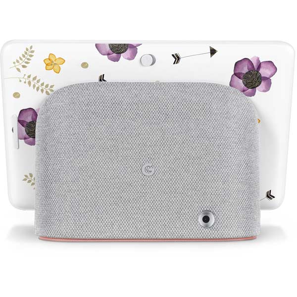 Flowers and Arrows Google Home Hub Skin