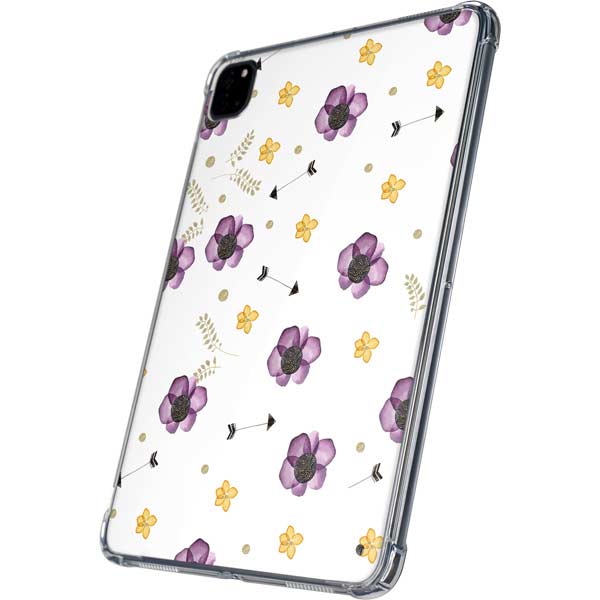 Flowers and Arrows iPad Pro 11in (2024) Clear Case