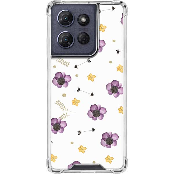 Flowers and Arrows Moto G Play 5G (2025) Clear Case