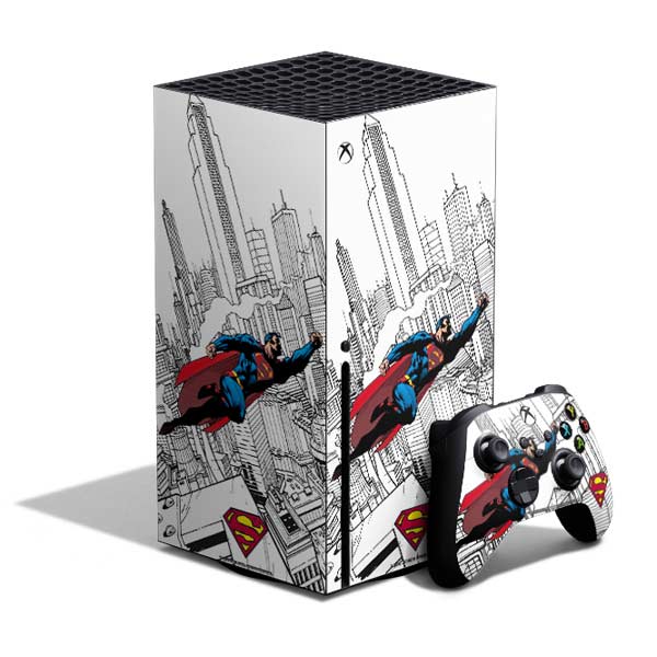 DC Comics Superman Flying Over City Pose Xbox Series X Skins