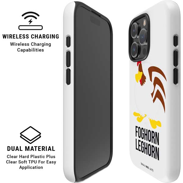 Looney Tunes Foghorn Leghorn Identity iPhone 16 Pro Max Magsafe Impact Case