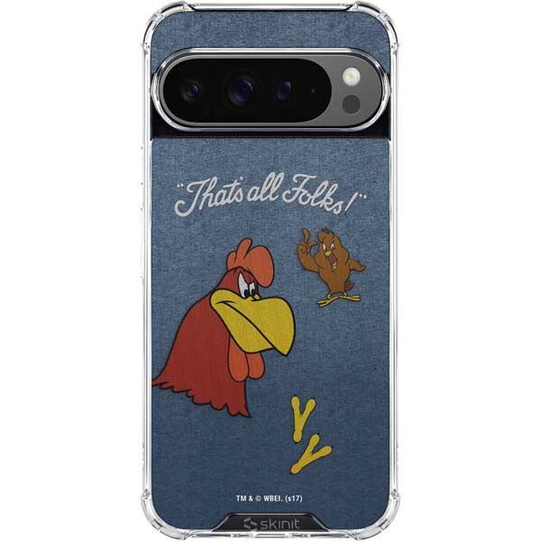 Looney Tunes Foghorn Leghorn Thats All Folks Google Pixel 10 Pro XL Clear Case