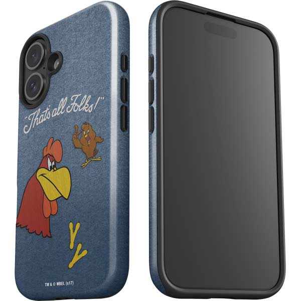 Looney Tunes Foghorn Leghorn Thats All Folks iPhone 17 Impact Case