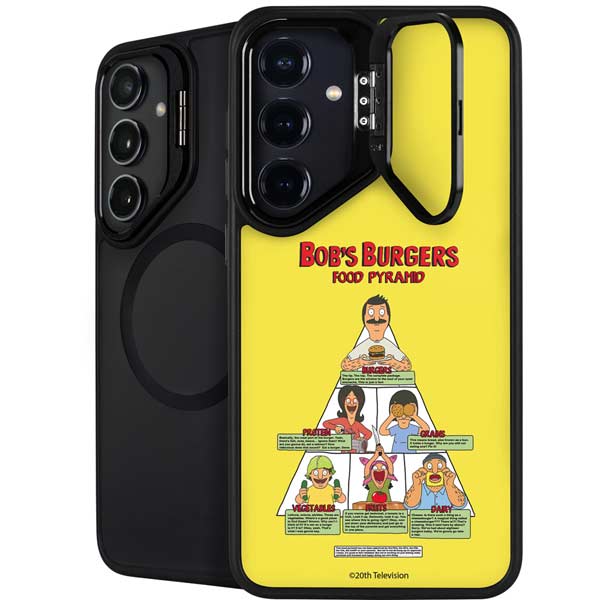 Bobs Burgers Food Pyramid Galaxy S26 Plus Kickstand Case