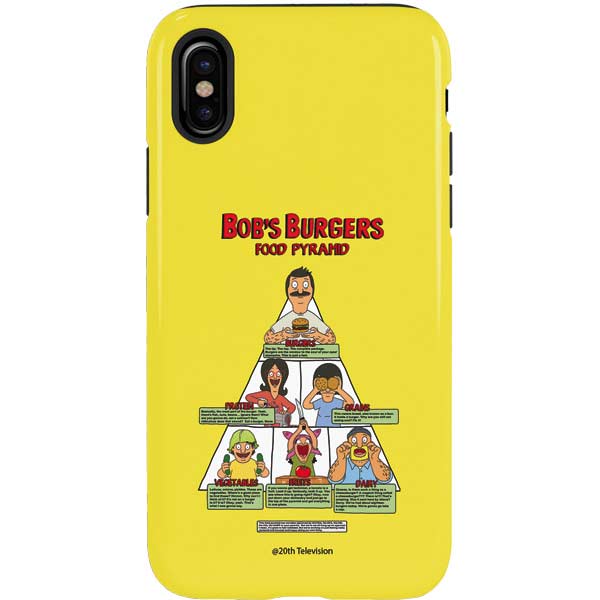 Bobs Burgers Food Pyramid iPhone XS Pro Case