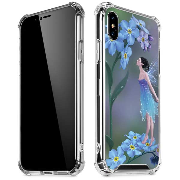 Forget Me Not by Rachel Anderson iPhone X/XS Clear Case