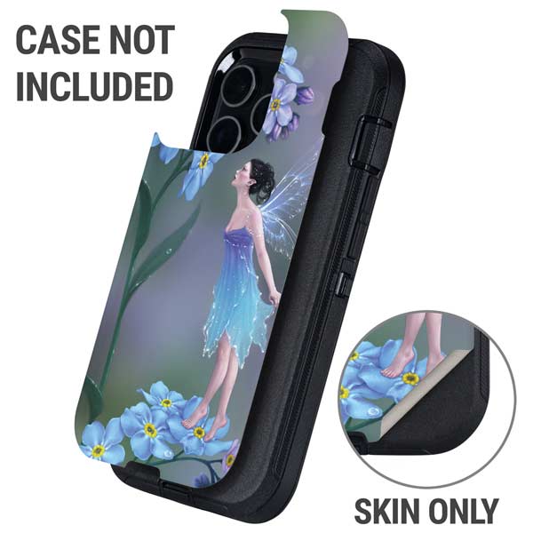 Forget Me Not by Rachel Anderson Otterbox Defender iPhone Skin