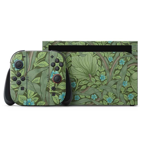 Forget-Me-Nots by William Morris Nintendo Switch 2 (2025) with Joy-Con Skin