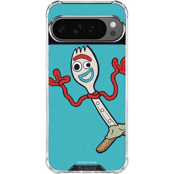 Disney Toy Story Forky Google Pixel 10 Pro Clear Case