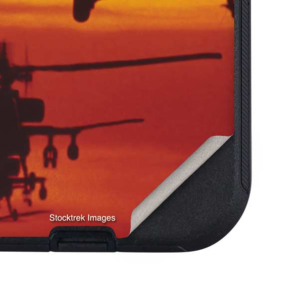 Four AH-64 Apache Helicopters Otterbox Defender iPhone Skin