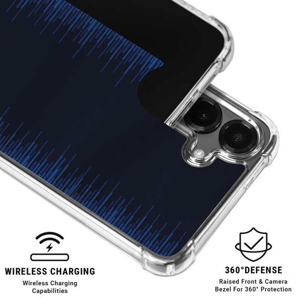 France Soccer Flag Galaxy S26 Plus Clear Case