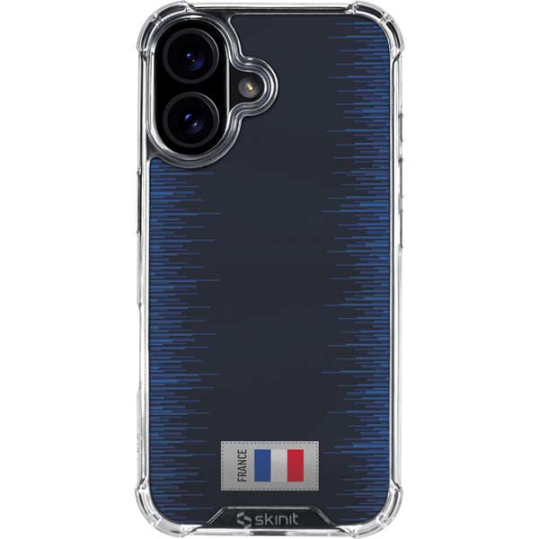France Soccer Flag iPhone 17 Clear Case