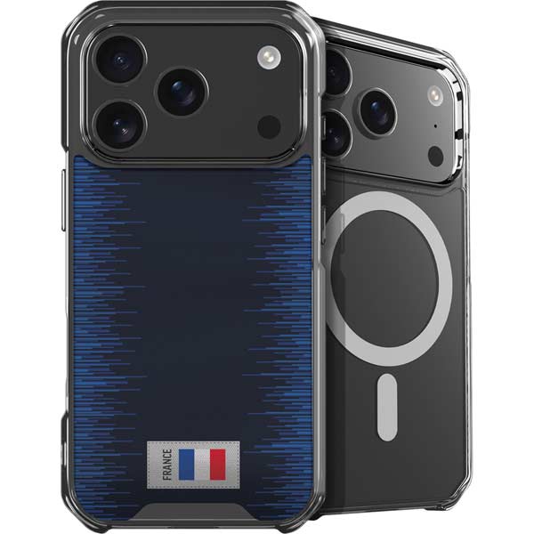 France Soccer Flag iPhone 17 Pro Max MagSafe Case