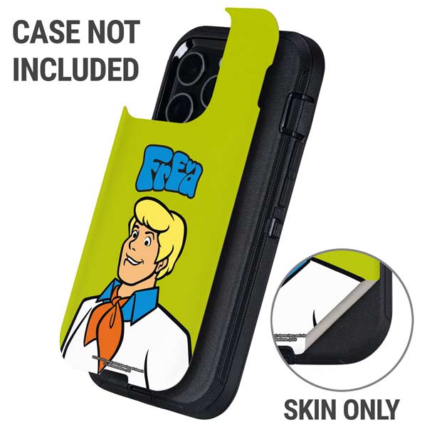 Scooby Doo Fred Otterbox Defender iPhone Skin