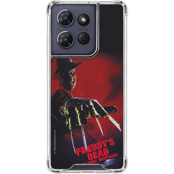 Nightmare on Elm Street Freddy Krueger Moto G 5G (2025) Clear Case