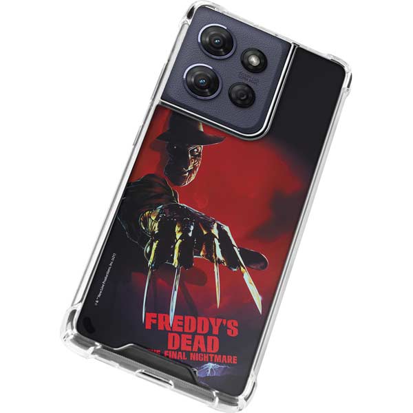 Nightmare on Elm Street Freddy Krueger Moto G 5G (2025) Clear Case